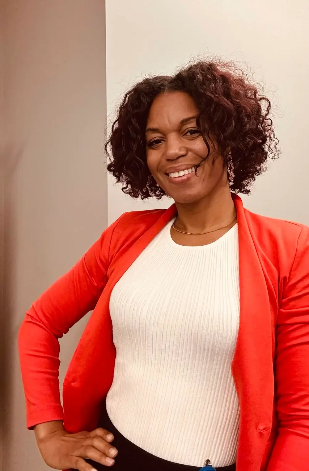 Portrait of Natasha Blanchard, primary birth backup and mentor.